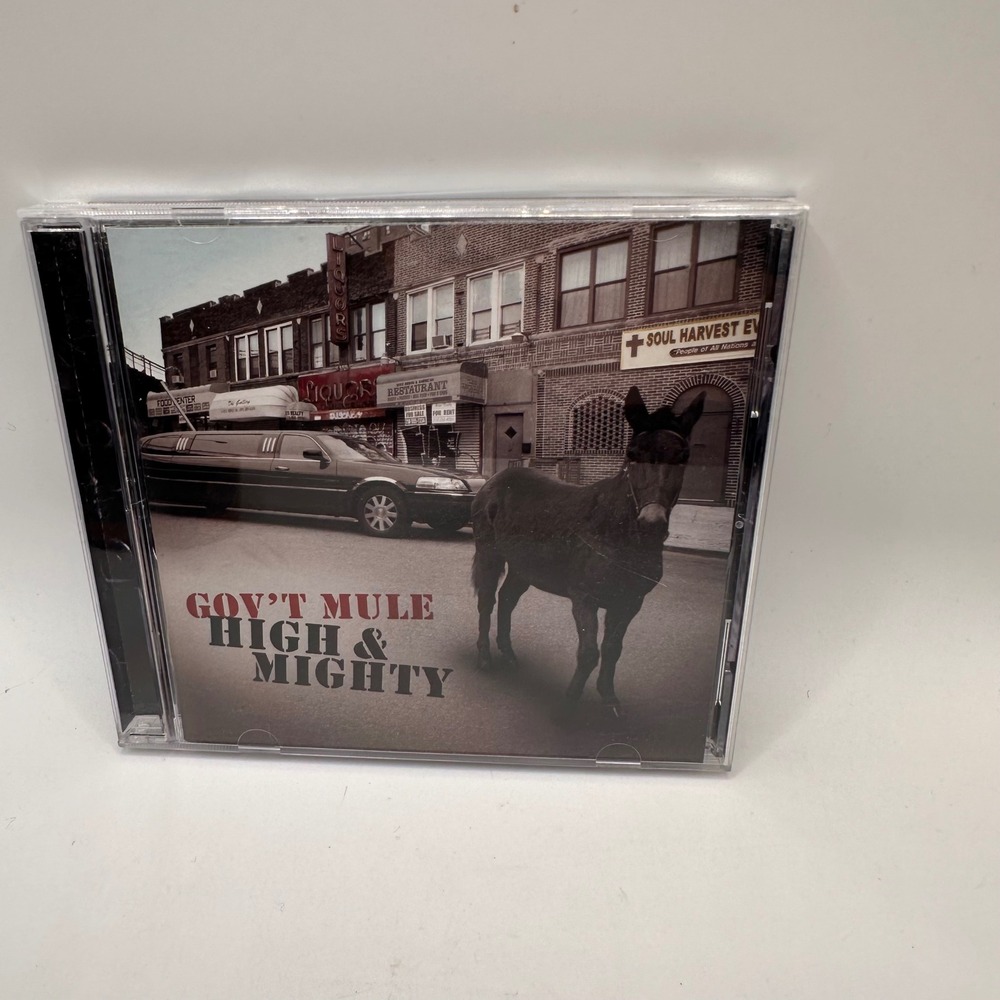 Gov't Mule High & Mighty CD 2006 ATO Records Southern Rock Warren Haynes NM